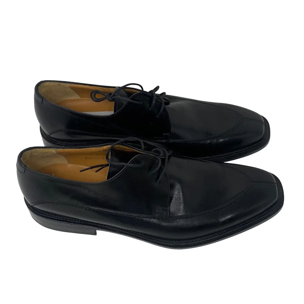 Mezlan black leather